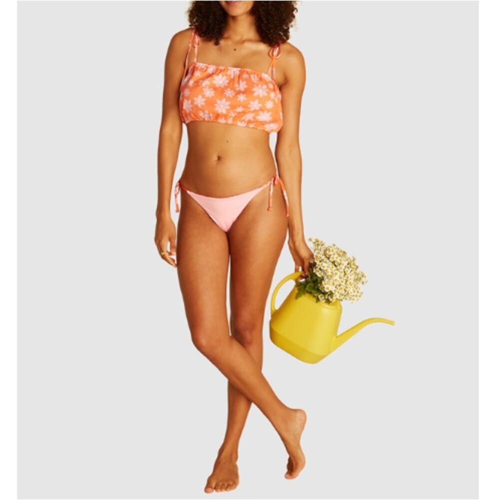 NEW BILLABONG X WRANGLER Women's Fireside Perfect Pair Crop Top Size S - Picture 9 of 9